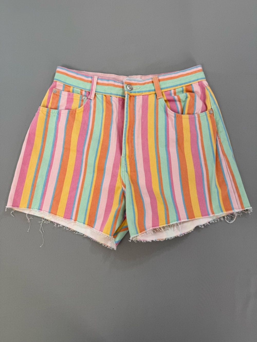 Zara multicolored striped jeans Size 10 Excellent Condition